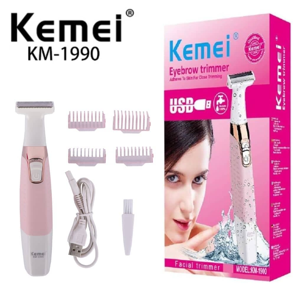 Depiladora de Dama USB Kemei KM-1900