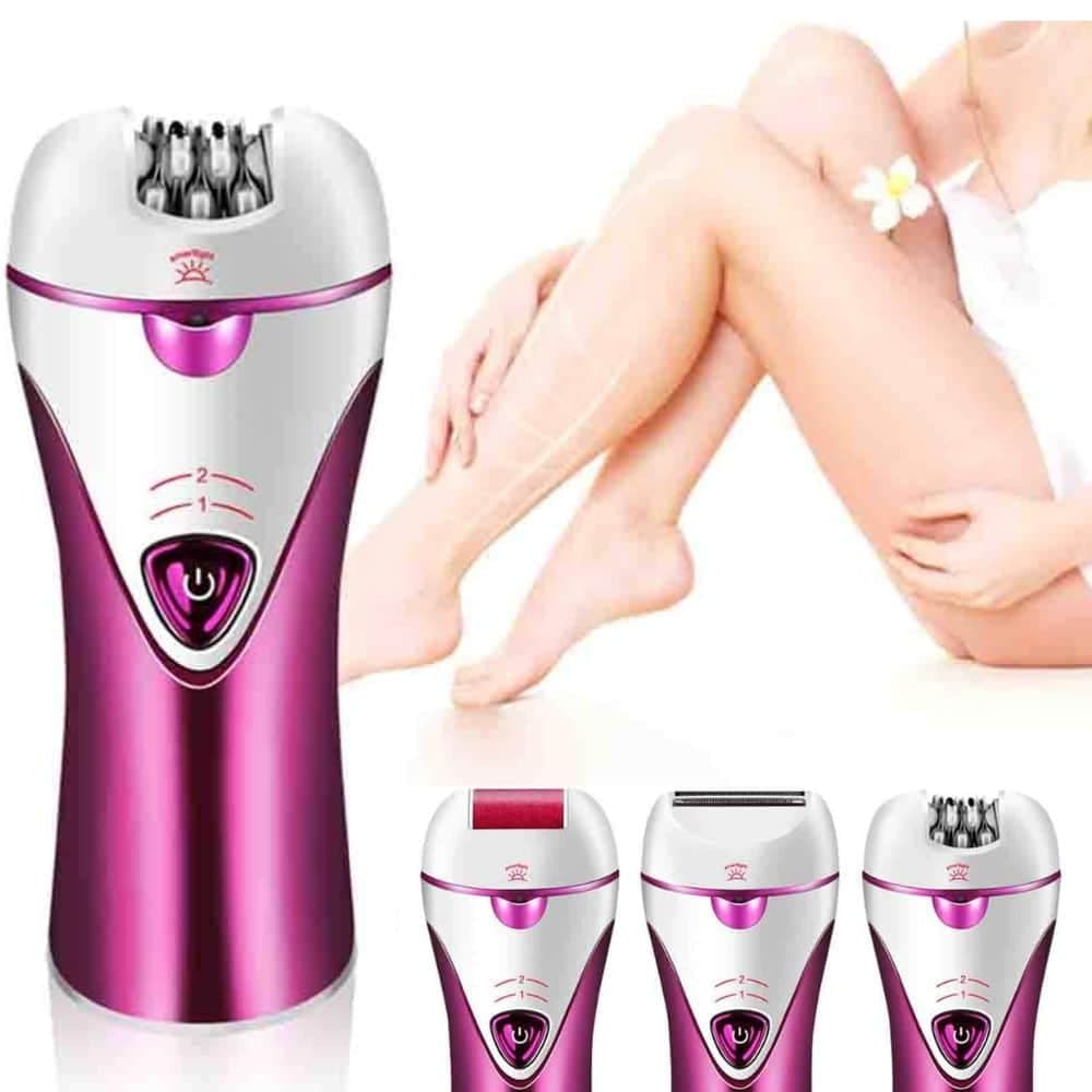 Depiladora Máquina De Afeitar Rasuradora 3en1 GW-208