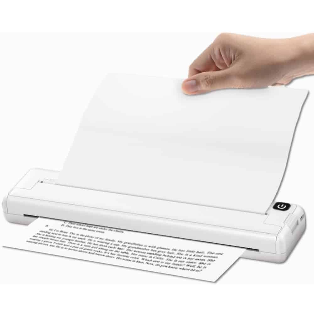 Impresora Portátil A4 Bluetooth con Batería
