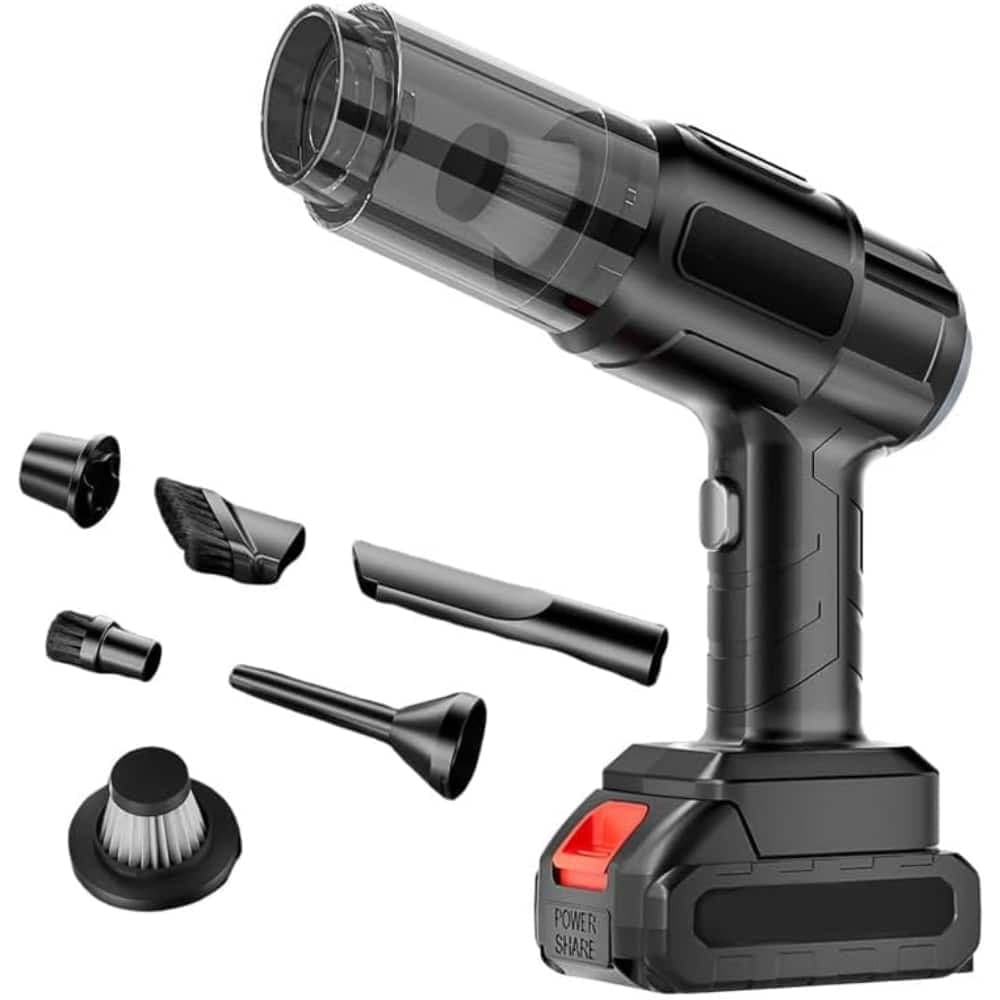 Aspiradora Portatil Potente Recargable Inalambrica