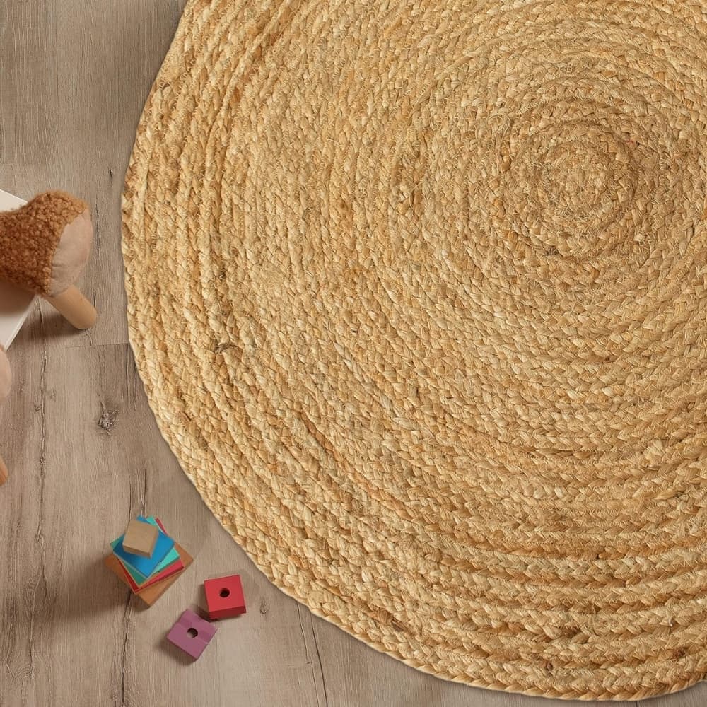 Alfombra Seagrass Yute Decorativa 120cm