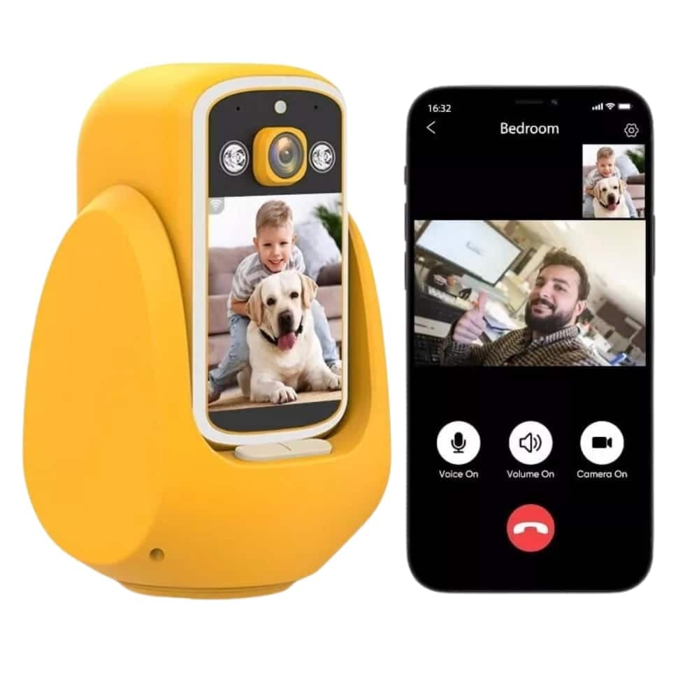 Camara Seguridad Remota 360 Adultos Niños Baby Call Con App