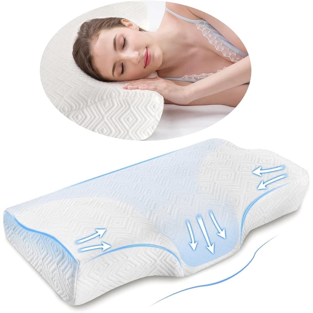 Almohada Anatomica Cervical Alivia Dolor Viscoelastica