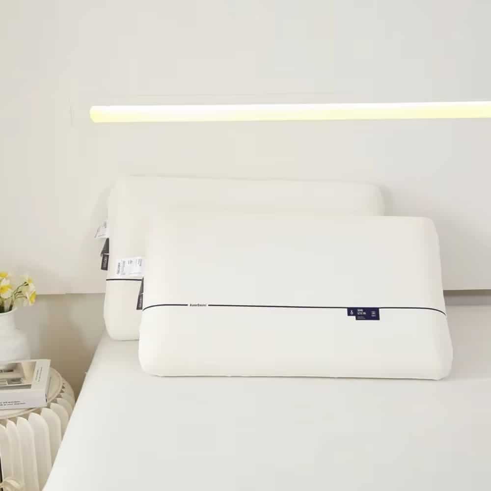 Almohada Viscoelastica Soporte Cervical Rebote Lento