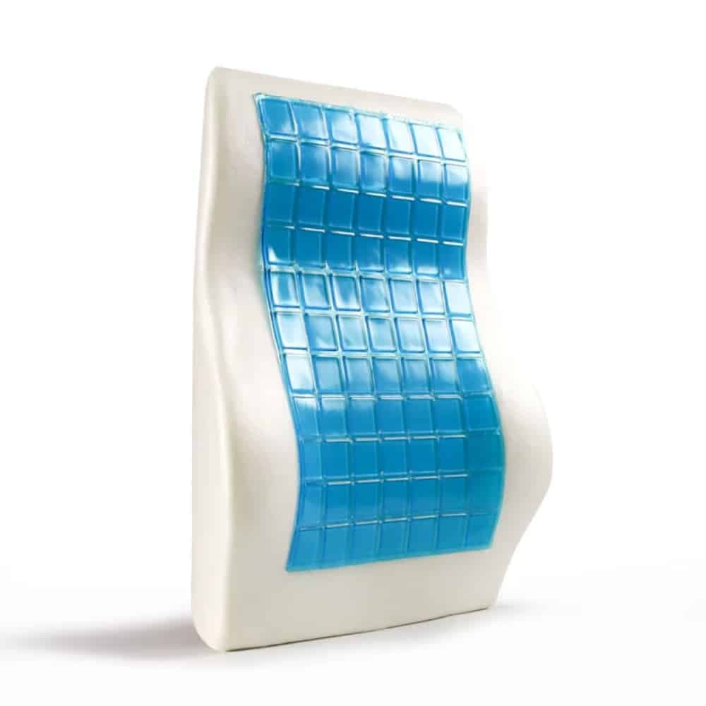 Almohada Lumbar Anatomica Gel Refrescante Viscoelastica