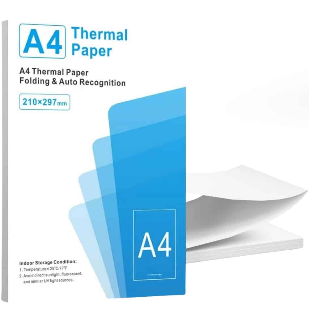 Pack x100 Hojas A4 Termicas Para Impresora
