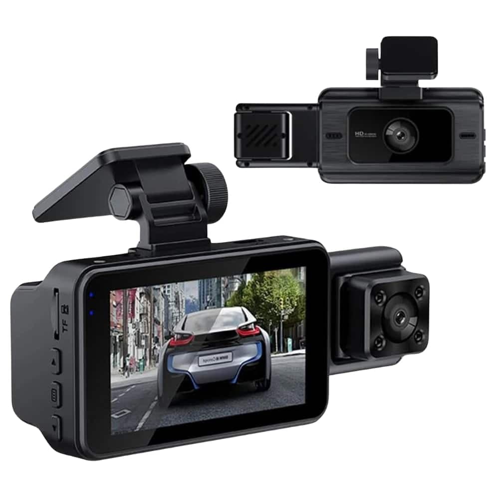 Camara Para Auto Dash Triple Full HD
