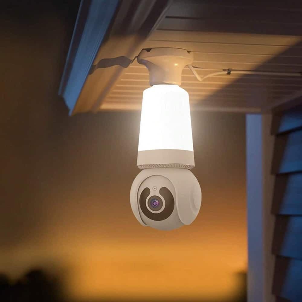 Camara Interior Lampara Robotica WiFi Con App