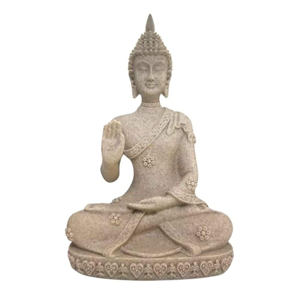 Estatua de Buda en Meditacion Sentado 28cm