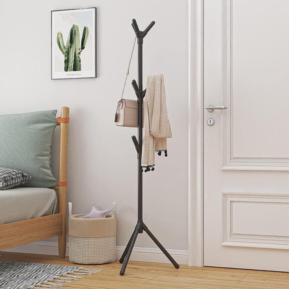 Perchero Facil Armado Con 3 Niveles 170cm