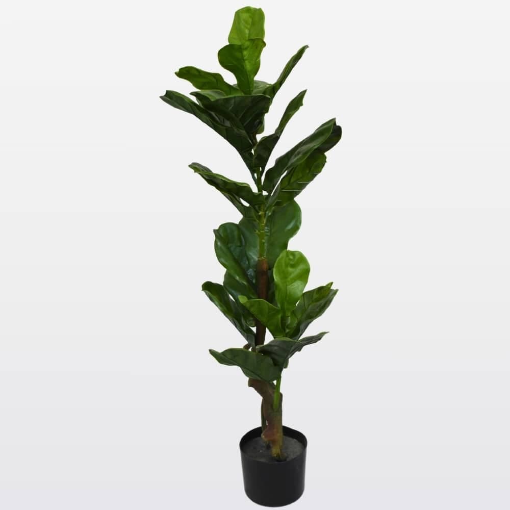 Planta Artificial Hiperrealista Ficus lyrata 1mts