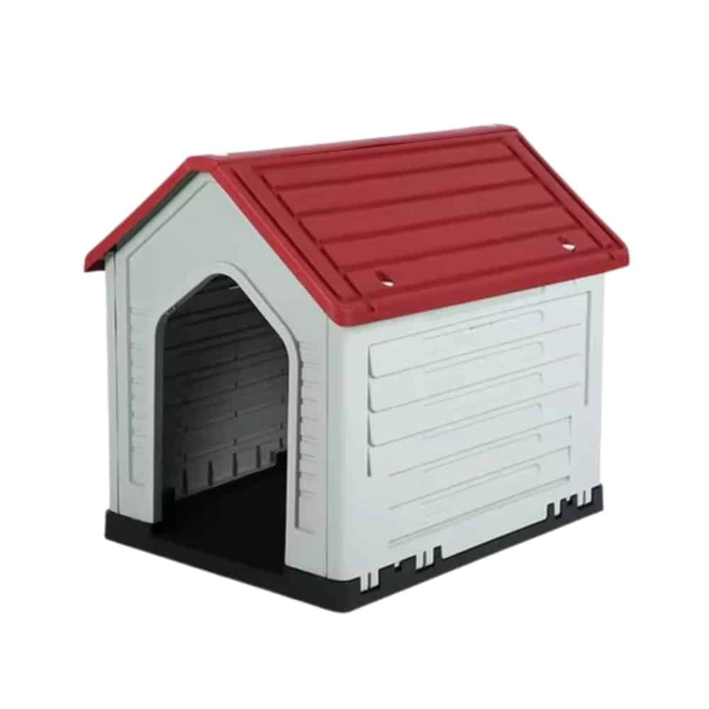 Casa Cucha para Perros en Plastico - Rojo