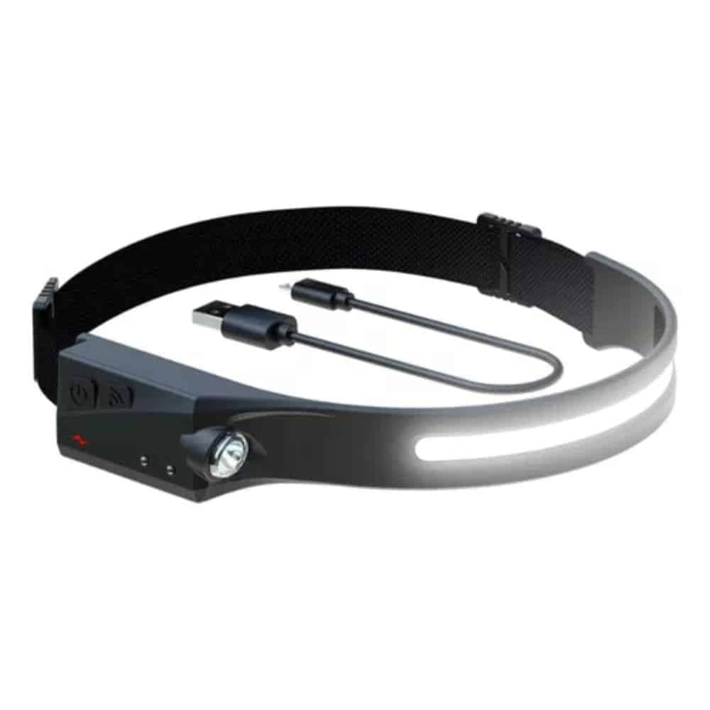 Linterna Vincha Portatil Led Con 2 Luces Minero Camping Casa