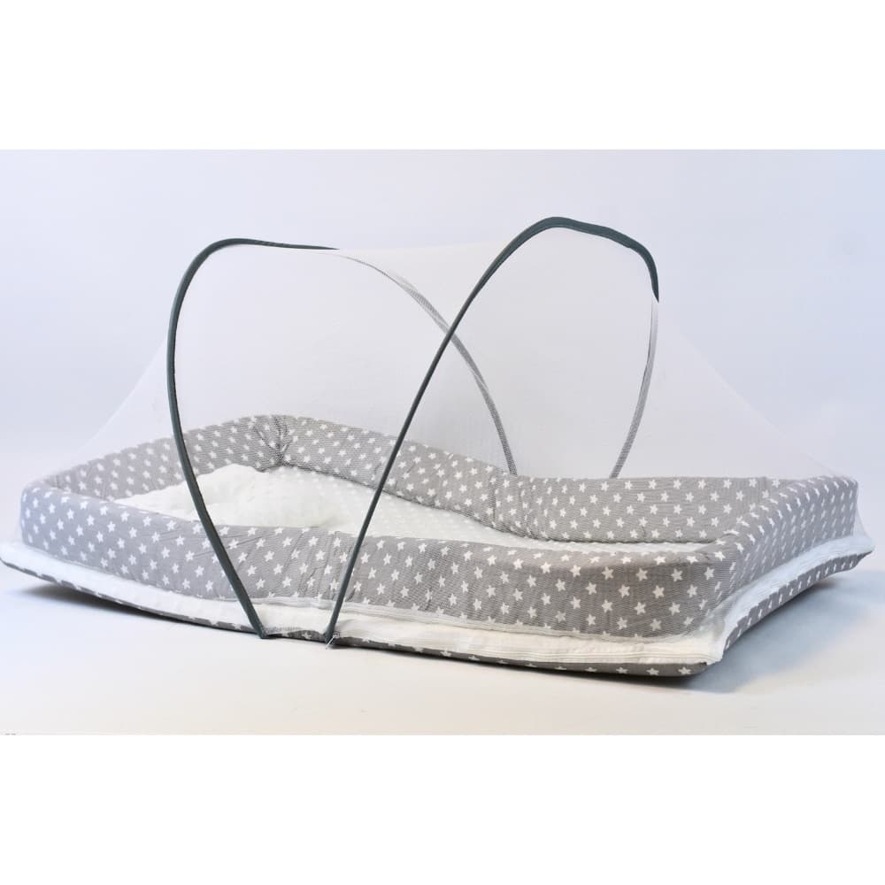 Cuna con Colchon Mosquitero Plegable 88cm