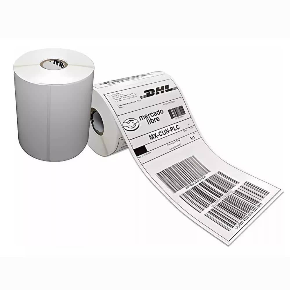 Rollo De 250 Etiquetas Autoadhesivas Térmicas Mercado Envio Flex 80*100