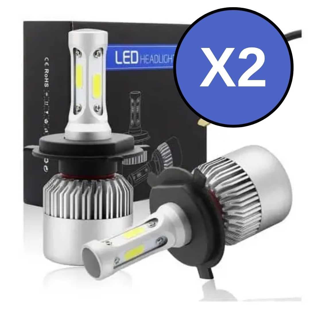 Lamparas Luces Cree Led Auto H4 Ultra Blanca