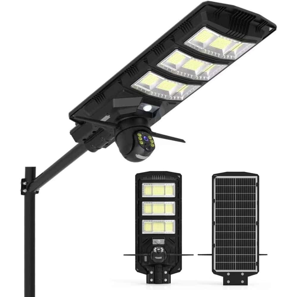 Foco Solar Con Camara PTZ WiFi