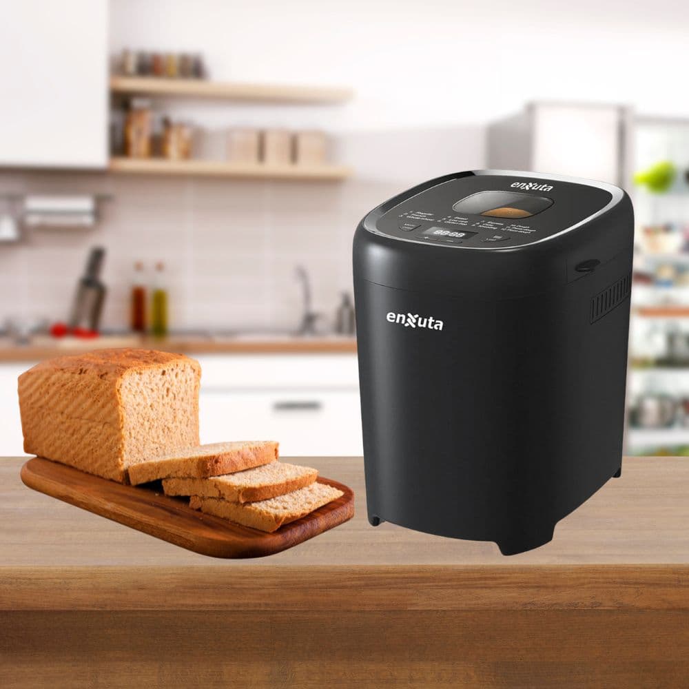 Maquina De Pan 400w Con Molde Antiadherente Hasta 900grs Programas Automaticos Para Hogar