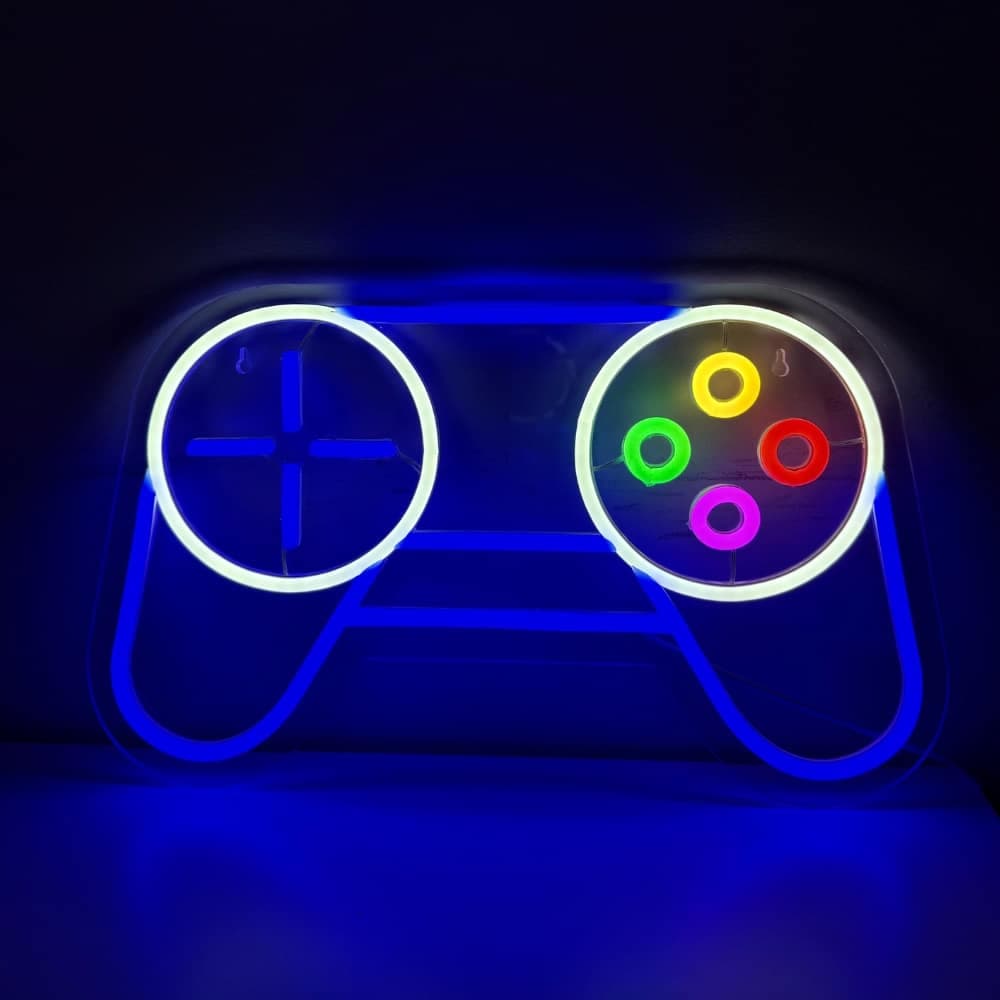 Cartel de Neon LED 38cm Joystick