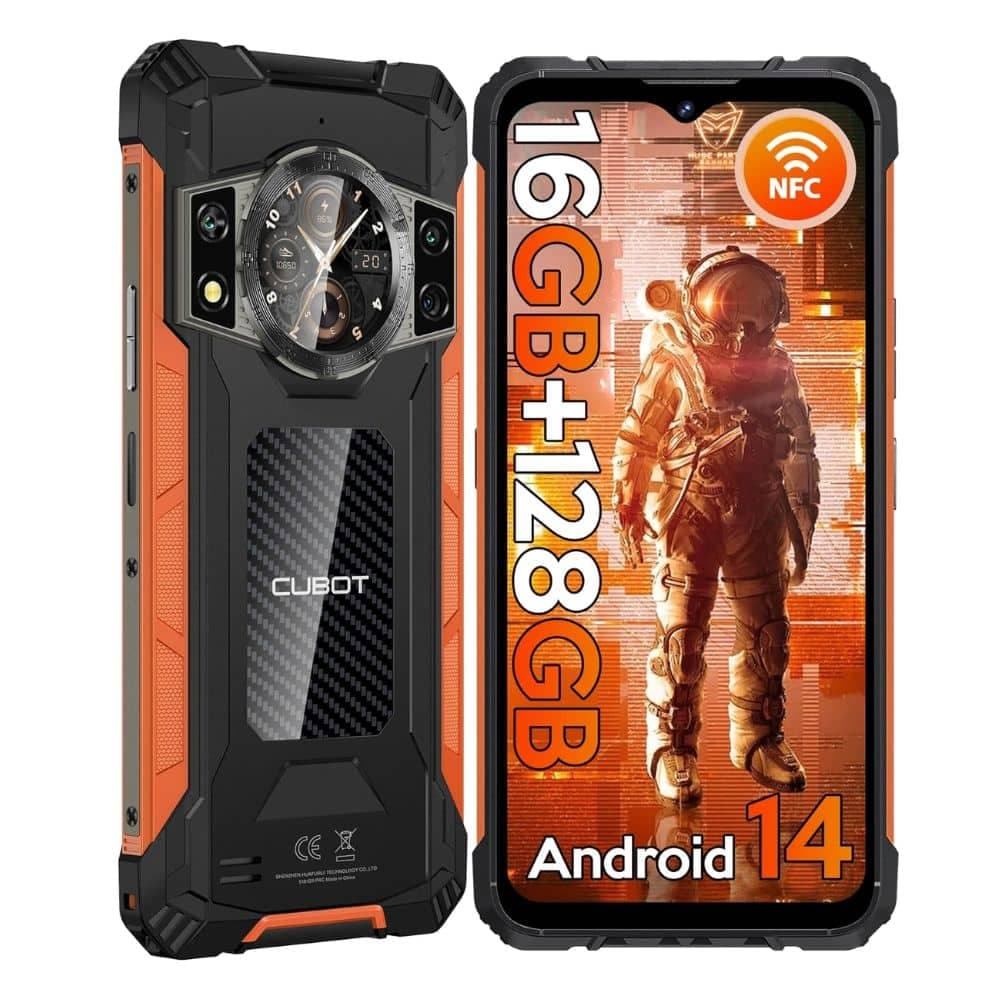 Celular Cubot Ace 2 6,56'' 4G 16gb 128gb Triple Cam 48mp