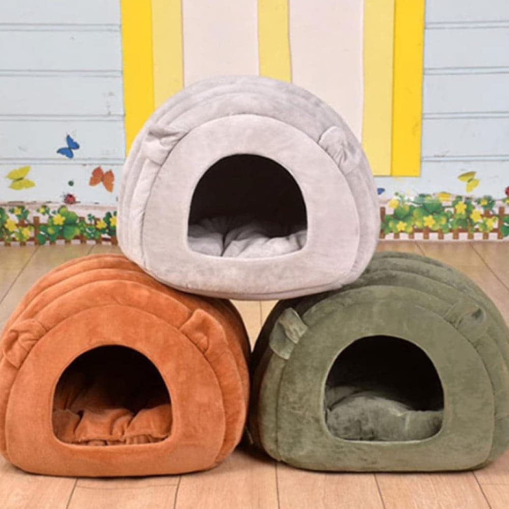 Cama para Gatos Polar Igloo color GRIS