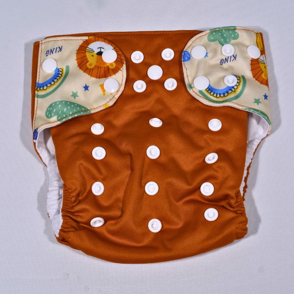 Pack x6 Pañales Reutilizables Ecologicos De Tela 0-3 años