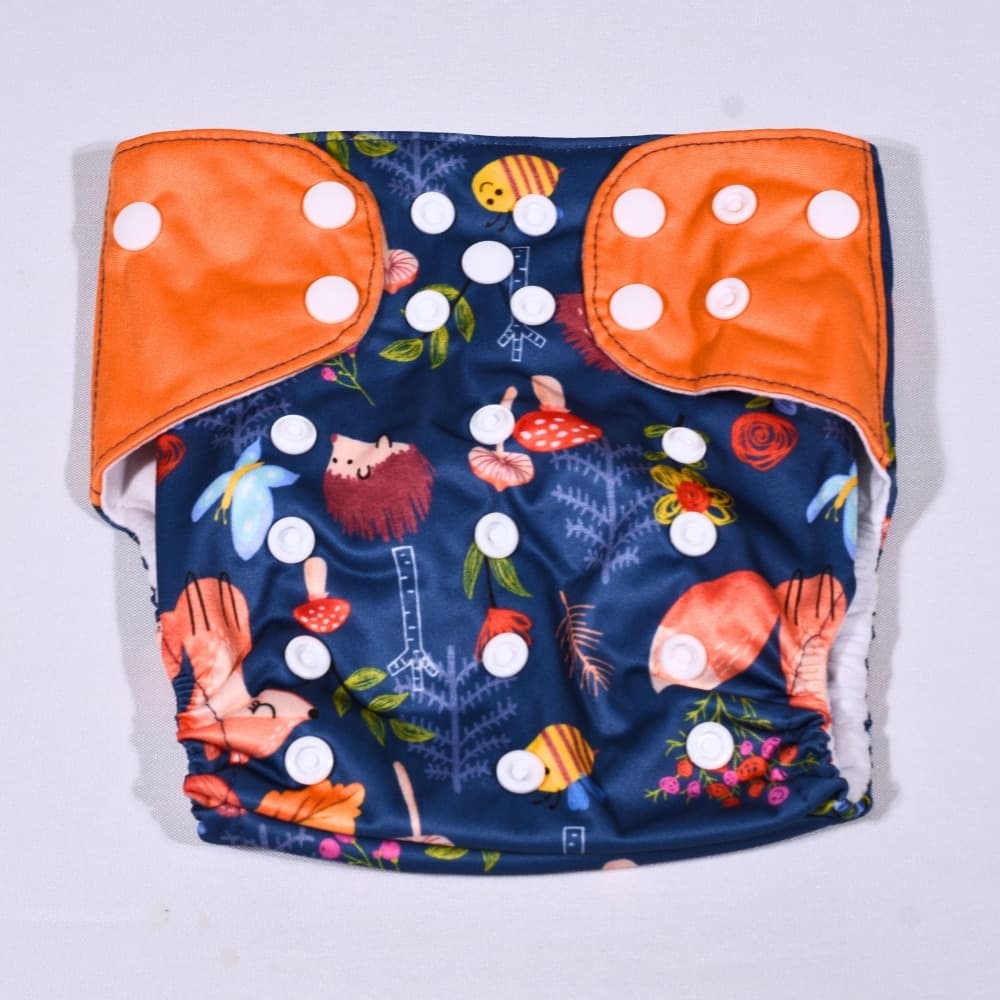 Pañal Reutilizable Ecologico De Tela Ajustable 0-3 años