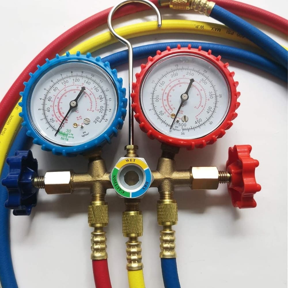 Juego de Manometros Refrigeracion Para AC