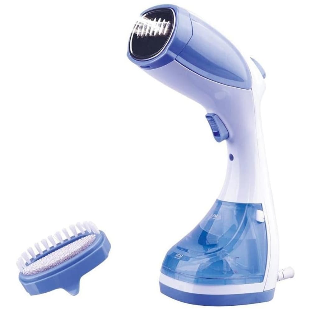 Plancha a Vapor Portatil Sokany DF-019A 1500W con Tanque de Agua 260ml Cepillo Incluido Calentamiento Rapido en 30 Segundos Vapor Continuo 20g/min Bomba Electrica 2.0bar Ropa y Viajes 220V