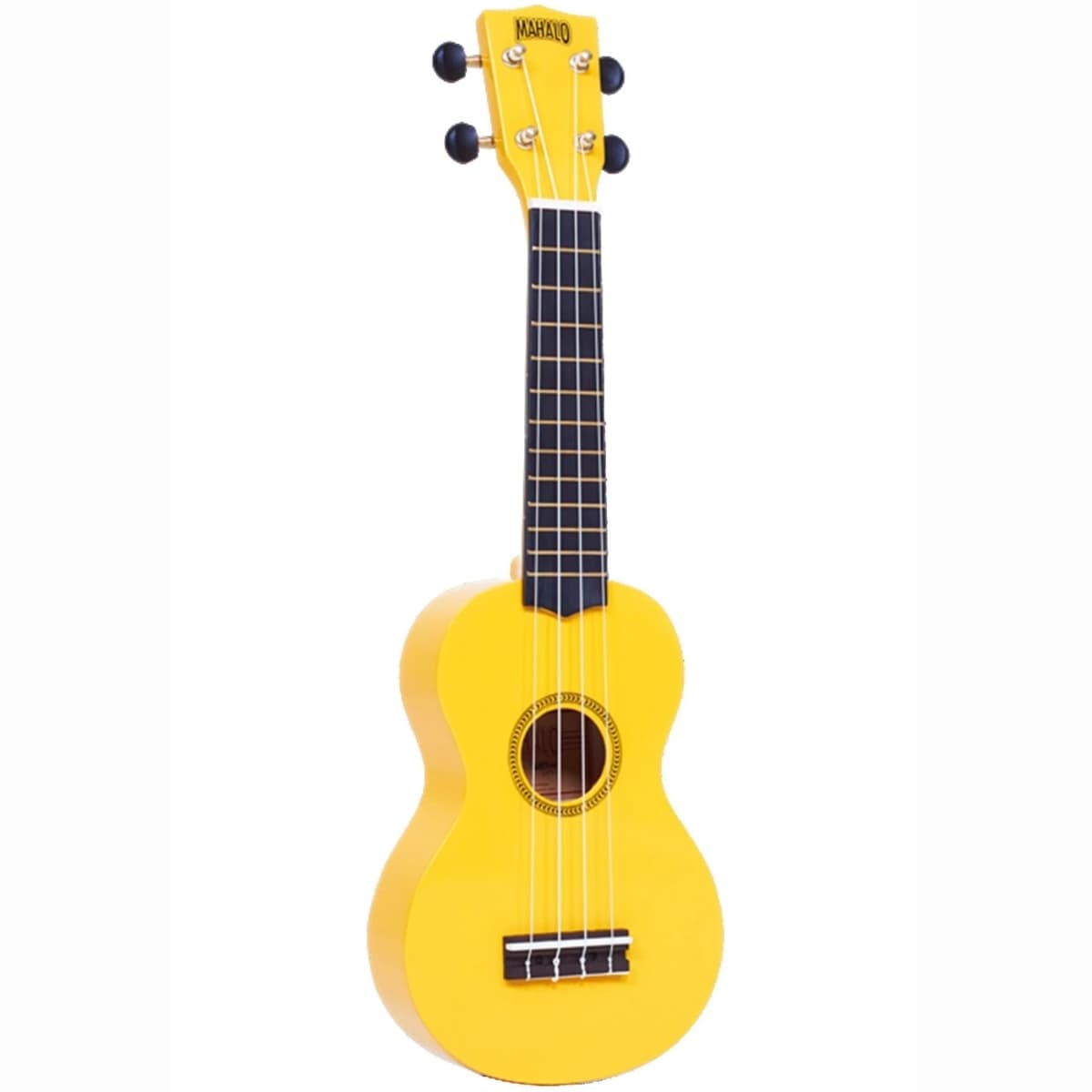 Ukelele Concierto 23 Pulgadas Madera Con Estuche De Regalo 60cm color AMARILLO