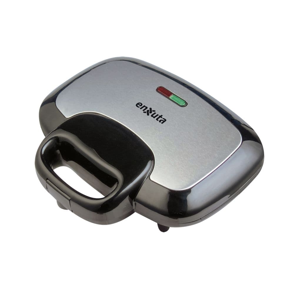 Sandwichera Enxuta 700w Para 2 Sandwiches Con Corte Y Sellado Base Antideslizante Y Cierre De Seguridad Sdaenxs211