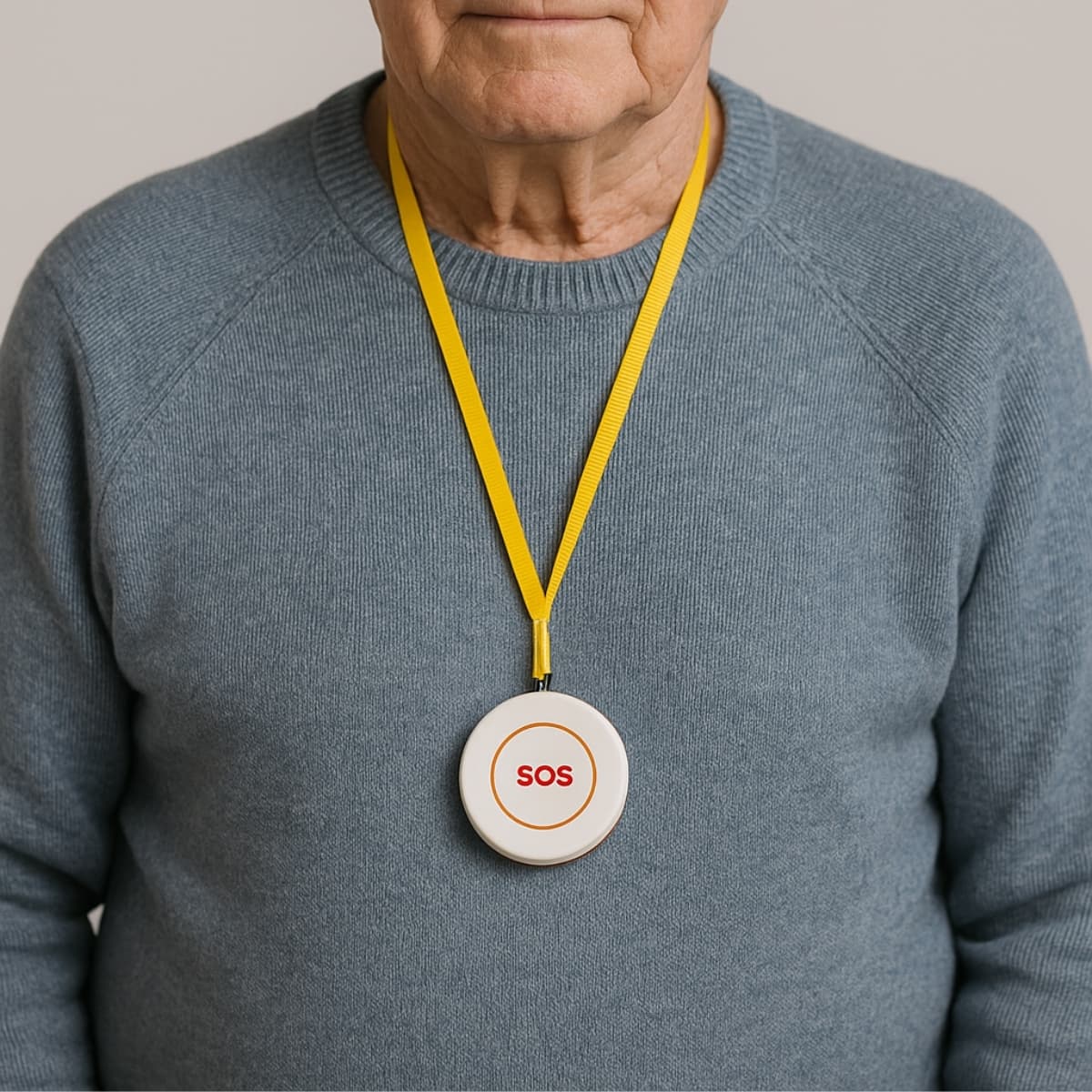 Boton De Panico SOS Inalambrico 433MHz Compatible Tuya Smart Alarmas Residenciales Adulto Mayor