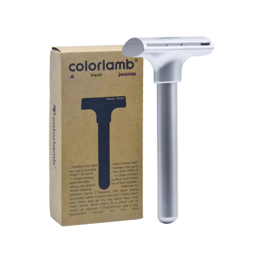 Maquina Clasica De Afeitar Rasuradora Safety Razor De Acero Inoxidable