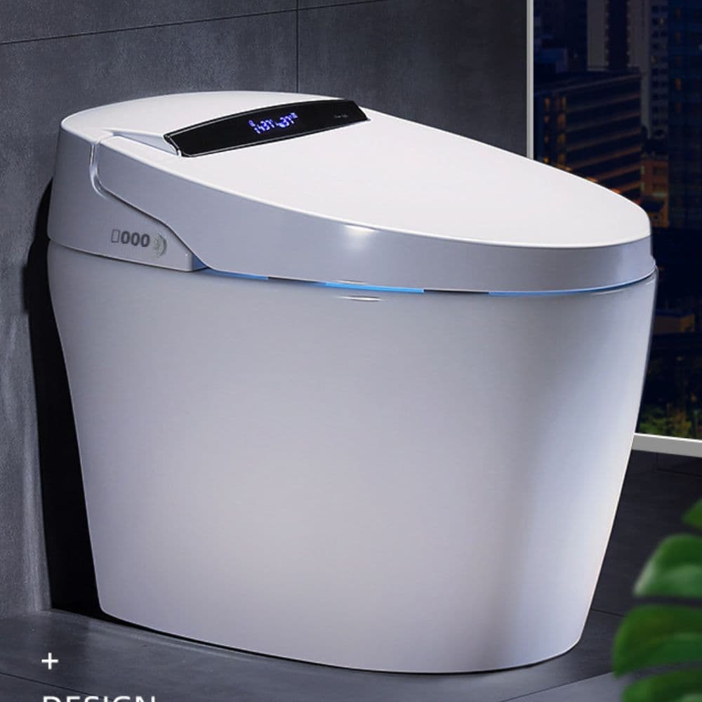 Inodoro Water Inteligente Japonés Con Secado Automático Y Control Remoto