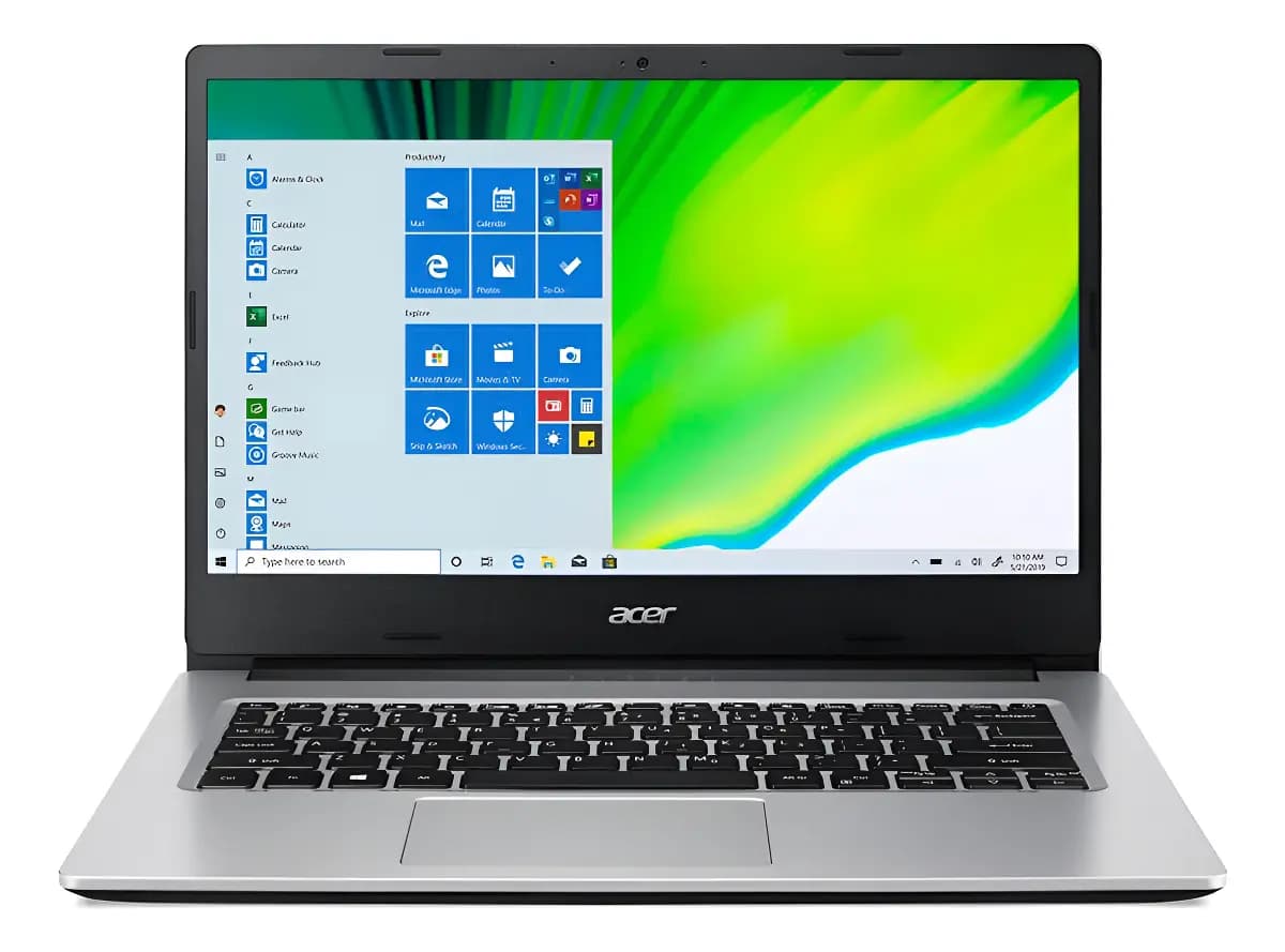 Notebook Acer Ryzen 5 3500u 4gb Ssd 256gb 14 Pulgadas
