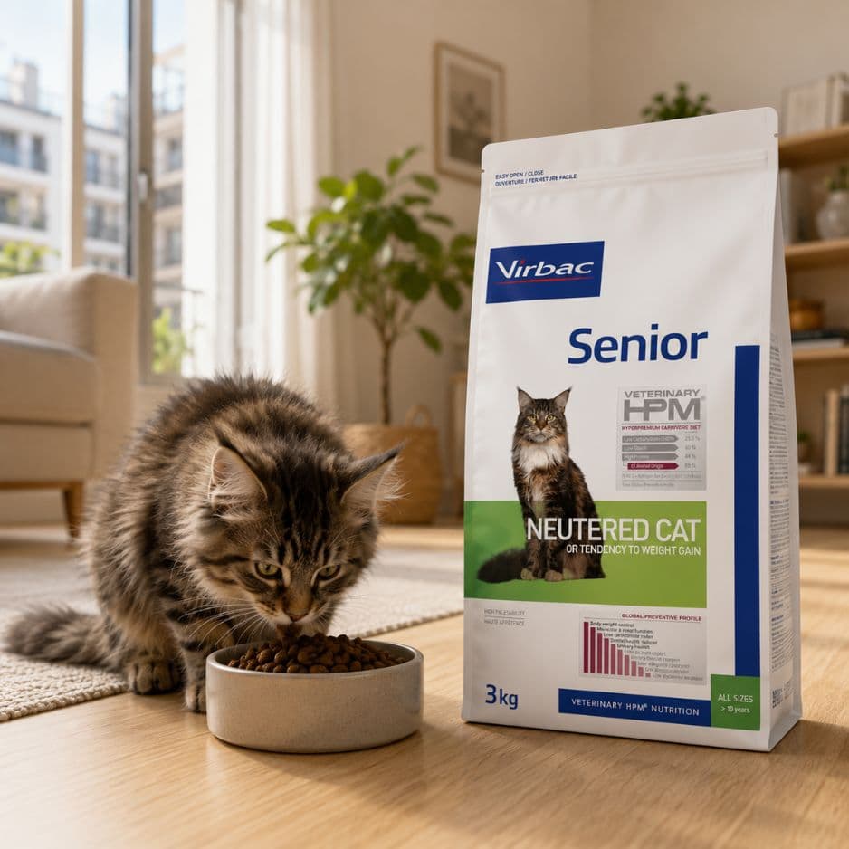 Virbac Alimento Premium Gatos HPM Cat Senior x 3kg