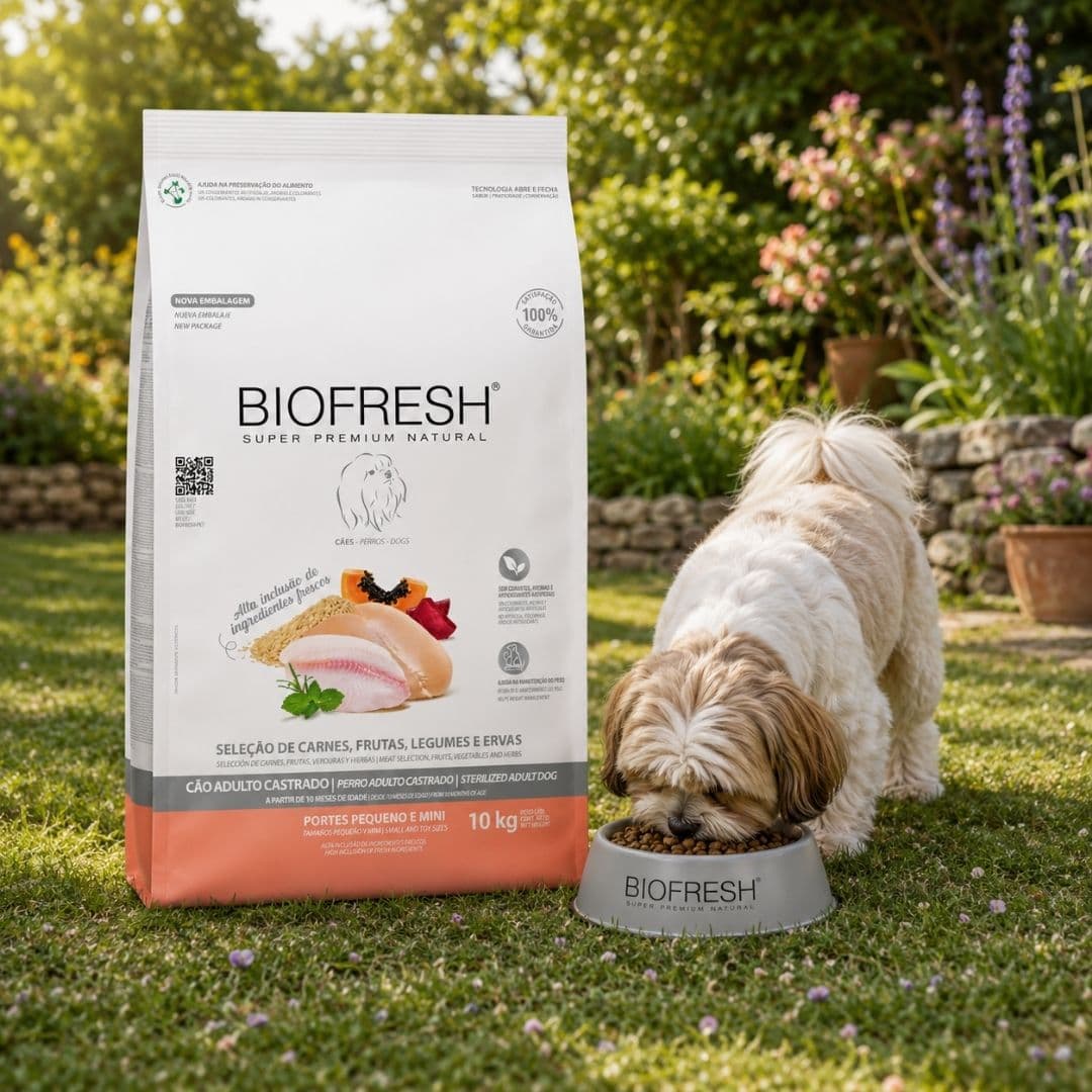 Alimento Biofresh Adultos Castrados Razas Pequeñas 10kg Nutrición Completa