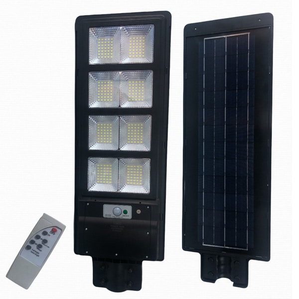 Foco Solar Led 180w Sensor Y Control Brazo Metal - Mercado Lider