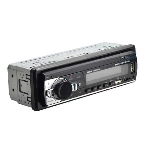 Podofo 1 DIN Radio de Coche con Reproductor de CD Bluetooth Manos Libres  Receptor de FM