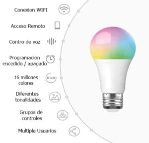 Lámpara Led Wifi