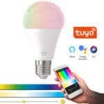 Lámpara Led Wifi 9w Cambia Colores RGB Tuyasmart