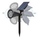 Foco Solar Led Para Jardin Exterior 7w