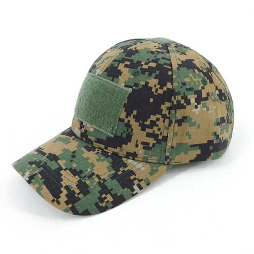  Gorra de limpieza ajustable de camuflaje de los New