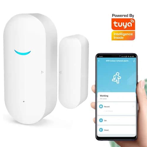  TUYA - Sensor inalámbrico WiFi para ventana de puerta