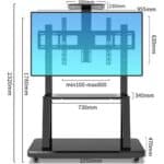 Soporte TV De Pie 60 a 100 Pulgadas