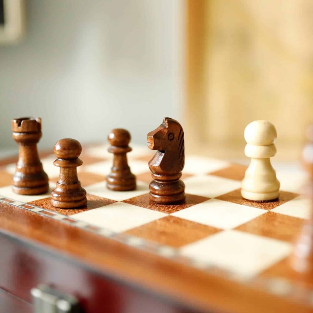 Juego De Ajedez Mesa