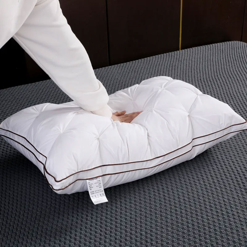 HonFitat U forma PP algodón blanco almohada lado durmiente reposacabezas  viaje anti ronquidos almohada Ormromra WMJ-0875