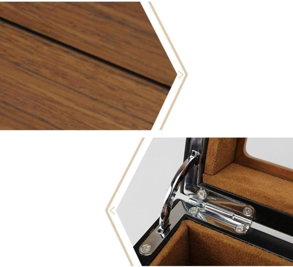 ORGANIZADOR DE 5 RELOJES MADERA MAR-5239