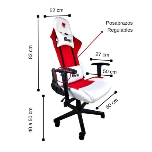 Silla-Escritorio-Gamer-Purare-Technologic-Terciopelo-Premium