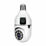 Camara Interior Lampara Robotica Doble Fullhd Vision A Color